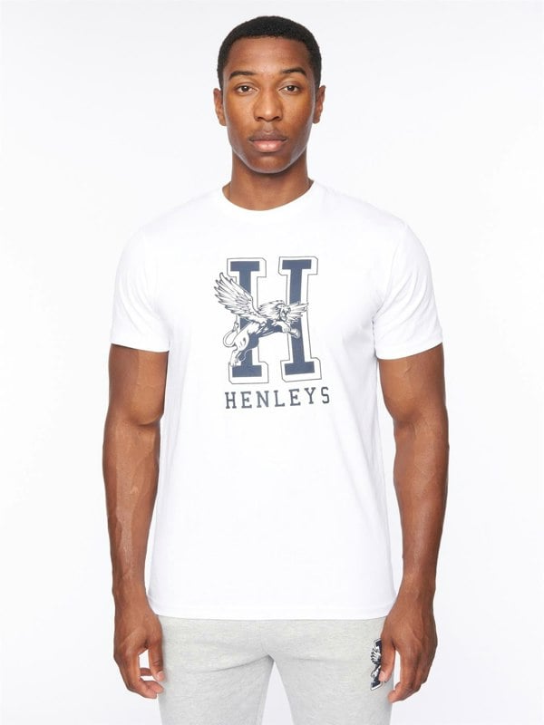 Henleys Belton T-Shirt Optic White