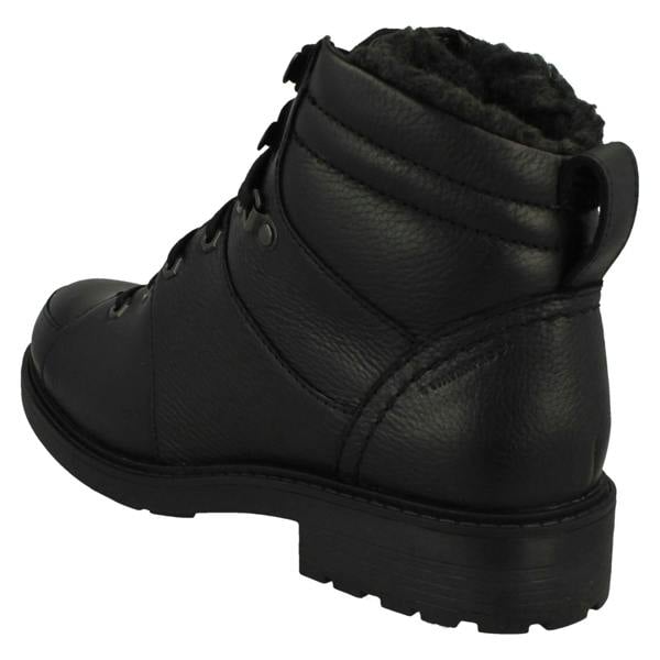 Clarks Ladies Clarks Military Style Waterproof Lace Up Boots Orinoco2 Hike WP
