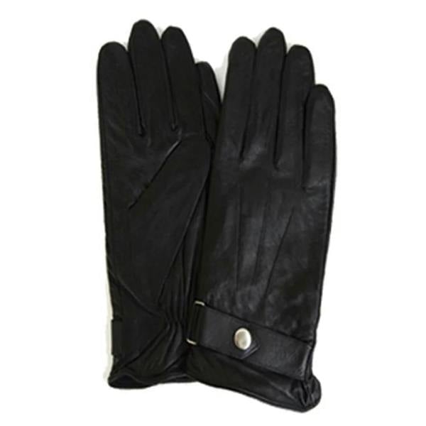 Eastern Counties Leather Mens Classic Leather Winter Gloves - Black - 