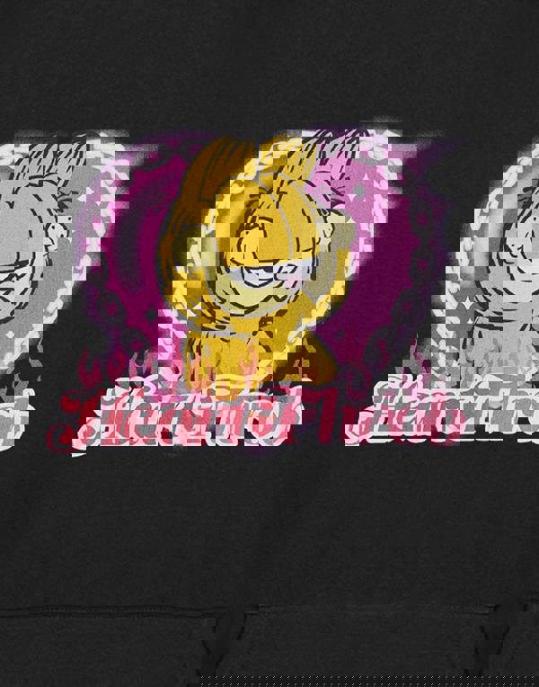 Garfield Unisex Black Heart Throb Hoodie