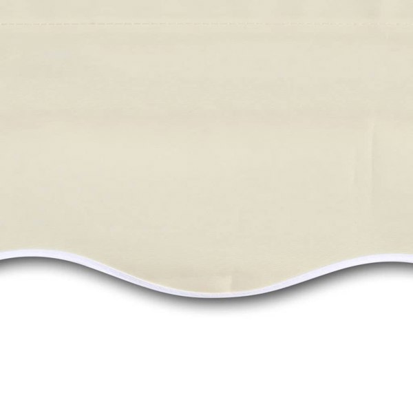 Berkfield Awning Top Sunshade Canvas Cream 6 x 3 m