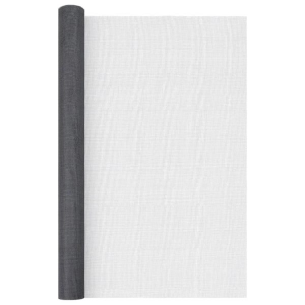 Berkfield Mesh Screen Fiberglass 80x2000 cm Grey