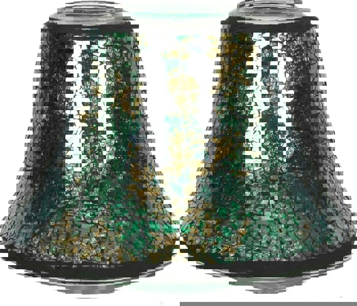 Village Candles Gr & GL lustre Candle Jar Shade 16cm