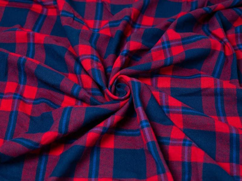 Navy & Red