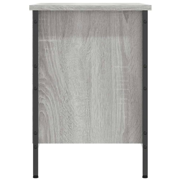 Berkfield Shoe Cabinet Grey Sonoma 69x35x50 cm Engineered Wood
