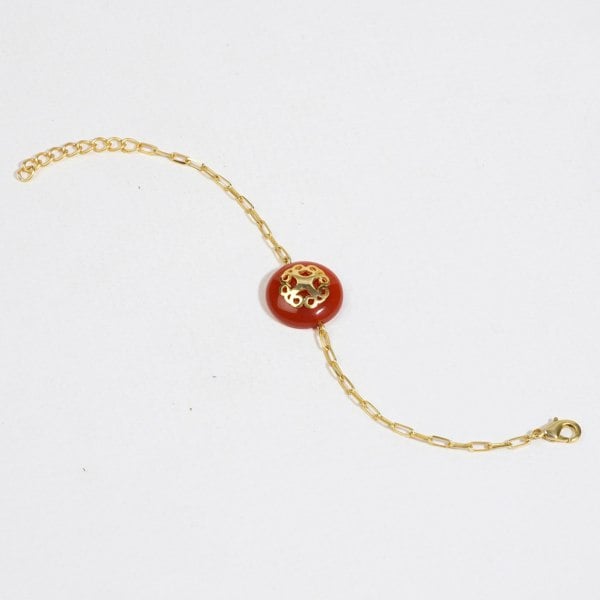 Melange Bracelet Red Carnelian - Lila Rasa