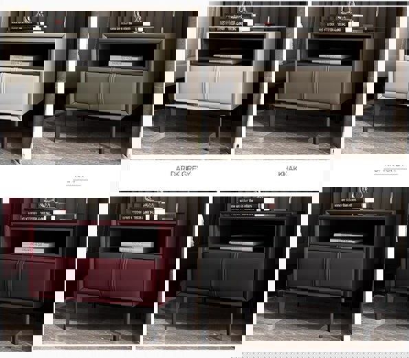 Mogensen Bedside Table, Grey-Weilai Concept-Weilai Concept