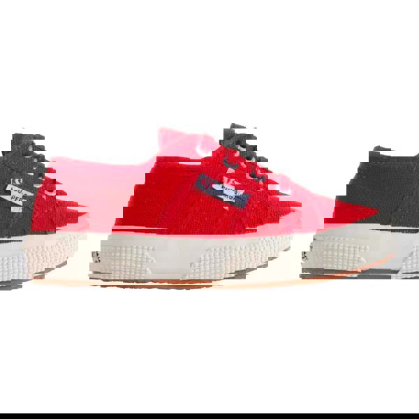 Superga Childrens/Kids 2750 Jcot Leather Trainers - Red - 