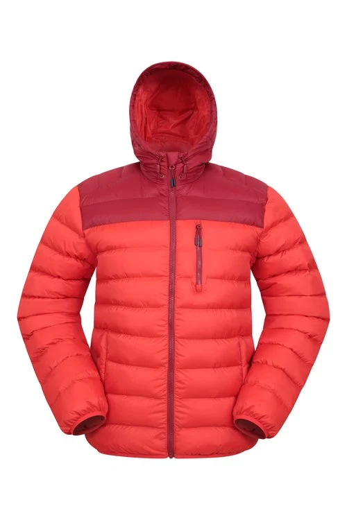 Mountain Warehouse Mens Link Padded Jacket - Red