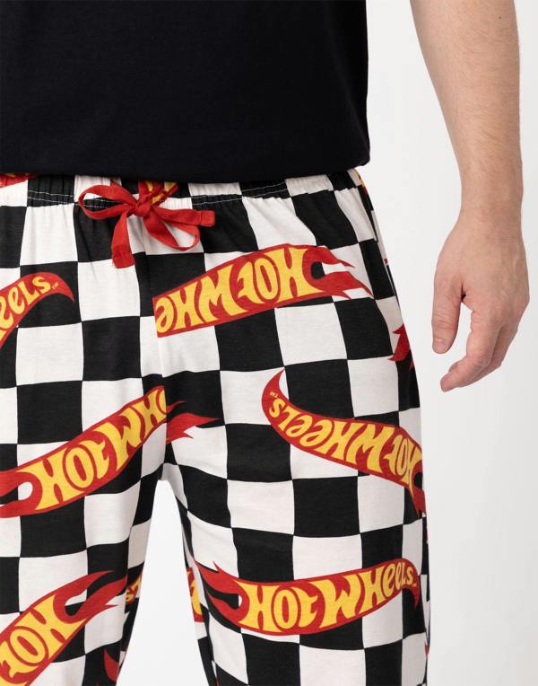 Hot Wheels Mens Multicoloured Logo Lounge Pants