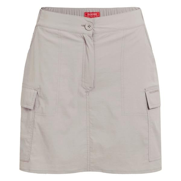 Craghoppers Womens/Ladies NosiLife Pro Cargo Skirt - Soft Mushroom - 