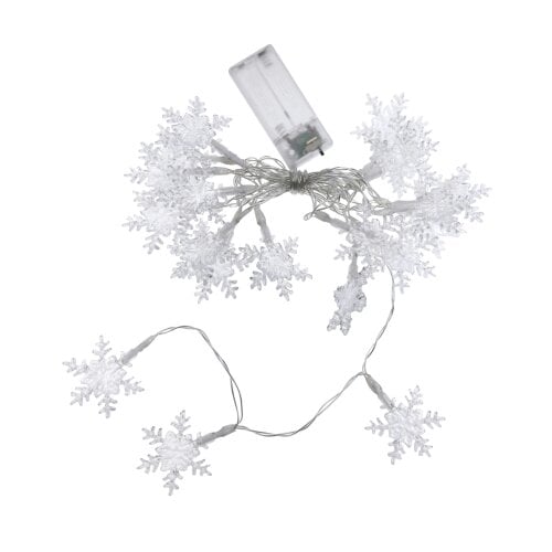 MySmartBuy SnoFlake String Lights Set of 20