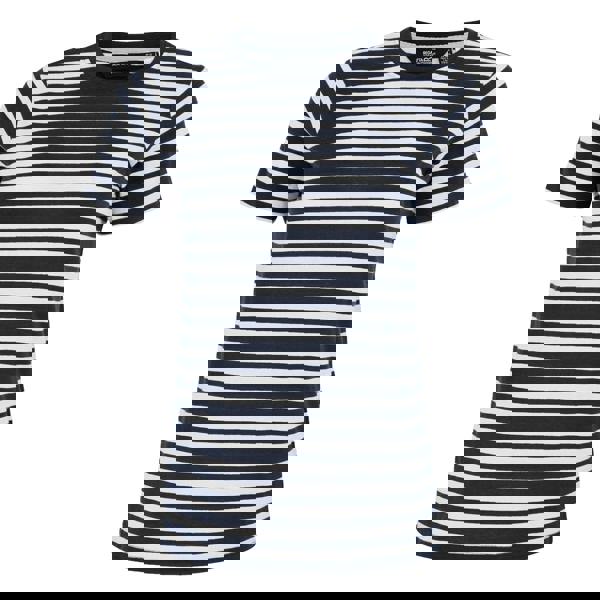 Regatta Womens/Ladies Bayletta Striped T-Shirt - Navy/White - 