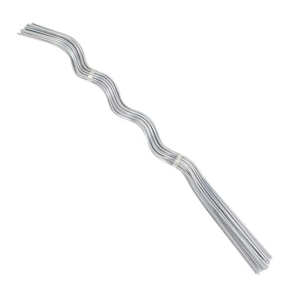 Berkfield 50 pcs Spiral Plant Supports 110 cm Galvanised Steel