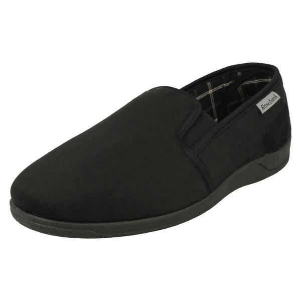 Rosebank Mens Rosebank Twin Gusset Full Slippers Bravo