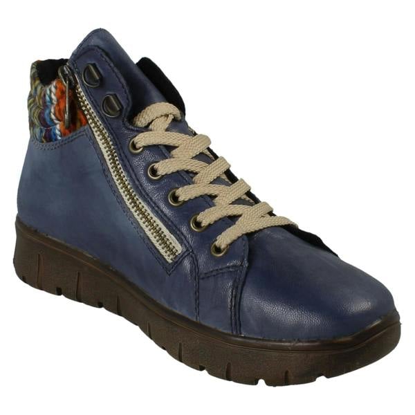 Rieker Ladies Rieker Wide Fit Ankle Boots N1305