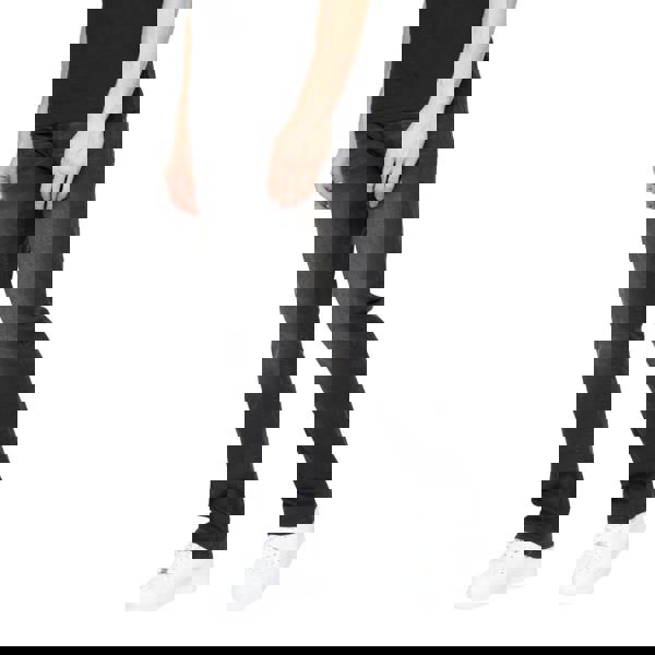 Crosshatch Mens Winsbury Bootcut Jeans - Black - 