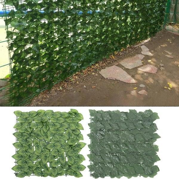 6PCS Artificial Grape Leaves Privacy Fence Living and Home 