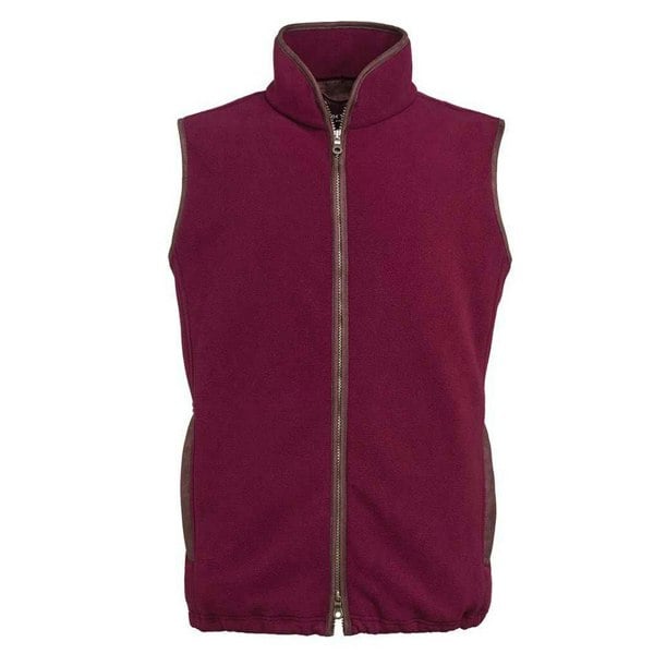 Brook Taverner Unisex Adult Cincinatti Fleece Gilet - Fig