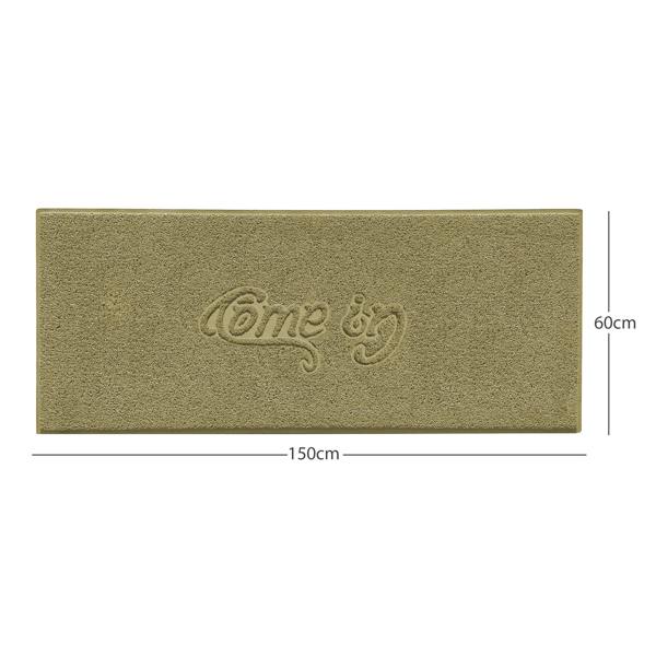 Nicoman "Come In" Grey Spaghetti Door Mat