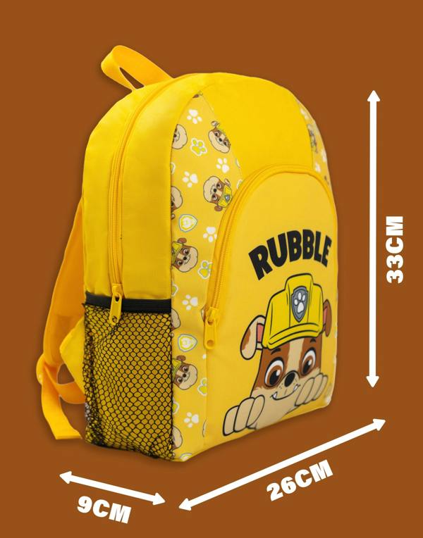 Vanilla Underground Paw Patrol Unisex Kids Yellow Rubble Backpack (One Size)