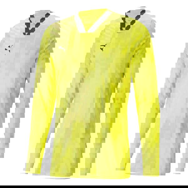 Puma Mens Teamtarget Long-Sleeved Goalkeeper Jersey - Yellow - 