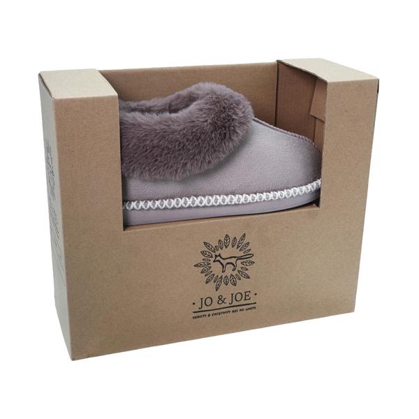 Jo & Joe ELMSLEY Moccasin Slippers   in  Grey