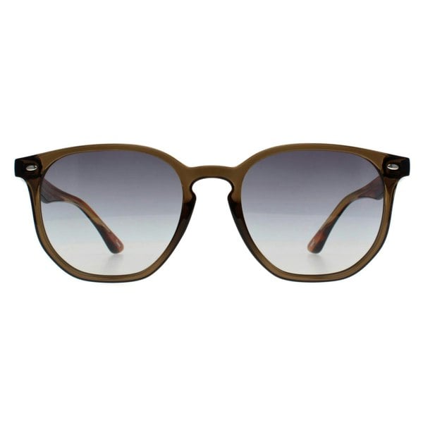 Ted Baker Sunglasses TB1655 Dock 949 Transparent Khaki Brown Striped Brown Grey Gradient
