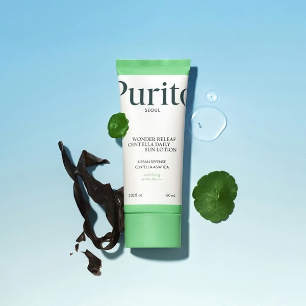 PURITO SEOUL Wonder Releaf Centella Daily Sun Lotion SPF50+ PA++++ 60ml