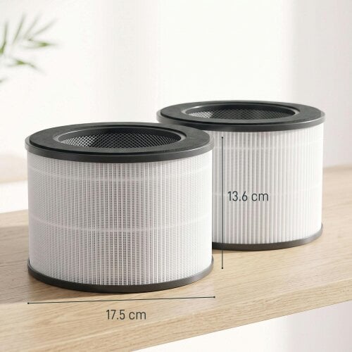 HOMCOM H13 True HEPA Replacement Filter for Air Purifier (823-097), 2 Pack