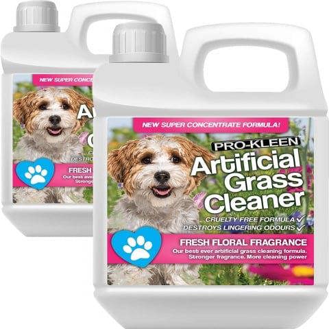 ProKleen Pro-Kleen Artificial Grass Cleaner for Dogs and Pet Friendly Cruelty Free Disinfectant with Deodoriser 4 in 1. Floral 2L