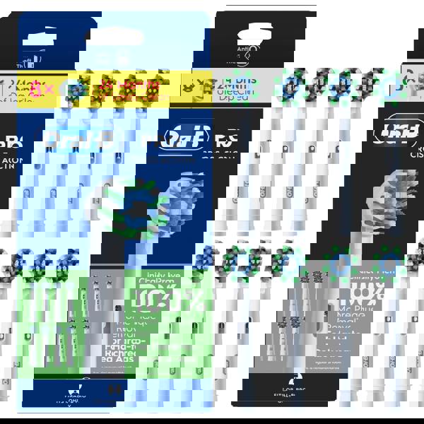 Oral-B Pro Cross Action Toothbrush Heads, 8 Counts