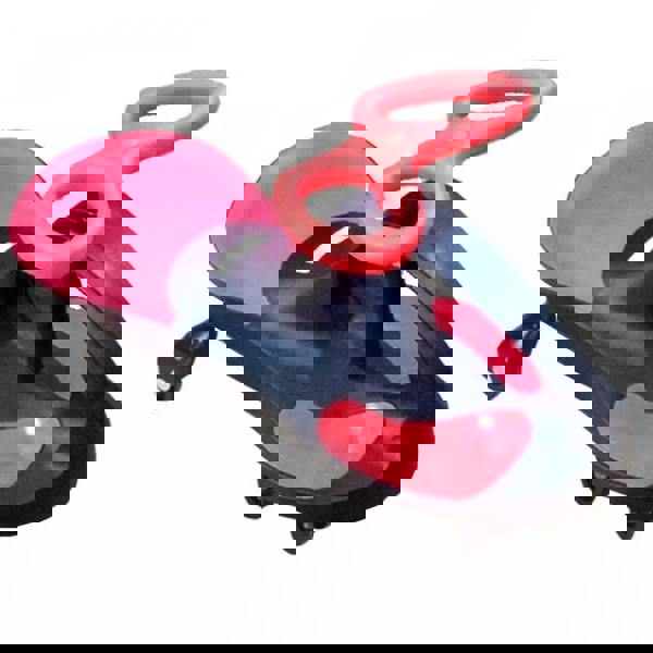 Rexco Black Swing Car Ride On Swivel Scooter Childrens Toy Wiggle Gyro Twist & Go Gift