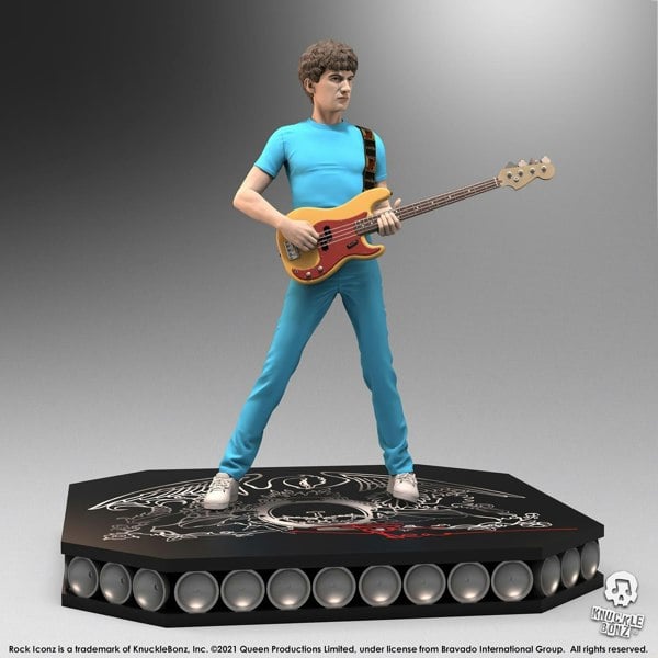 queen john deacon hand cast hand painted limited edition 1:9 scale knucklebonz