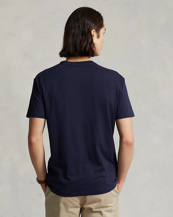 Polo Ralph Lauren Slim Fit Jersey Crewneck T-Shirt - Navy Blue