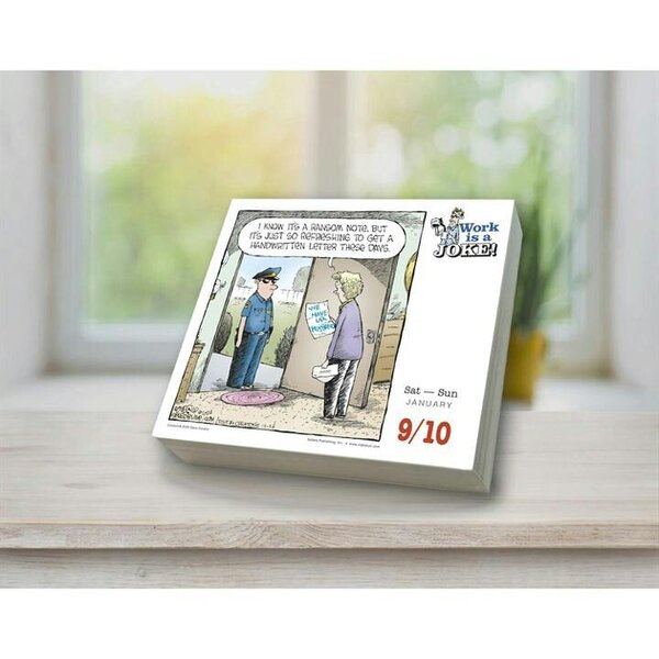 Work is a Joke Desk Calendar 2027, Desk Calendars, Day To View, Humour, Gift
