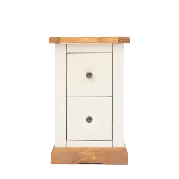 Trevi 2 Drawer Petite Bedside Table