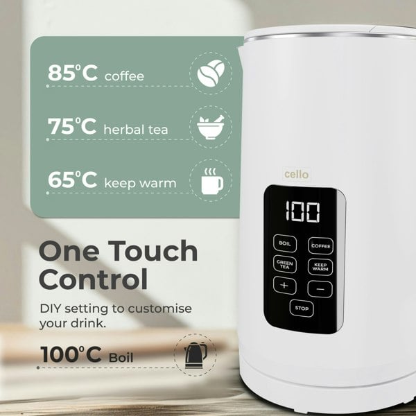 Cello Digital Kettle with Temperature Control