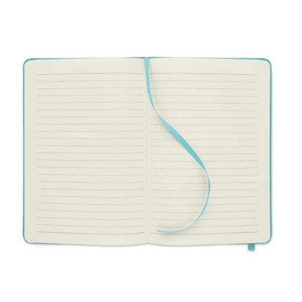 MidOcean Note RPET A5 Notebook - Turquoise - 