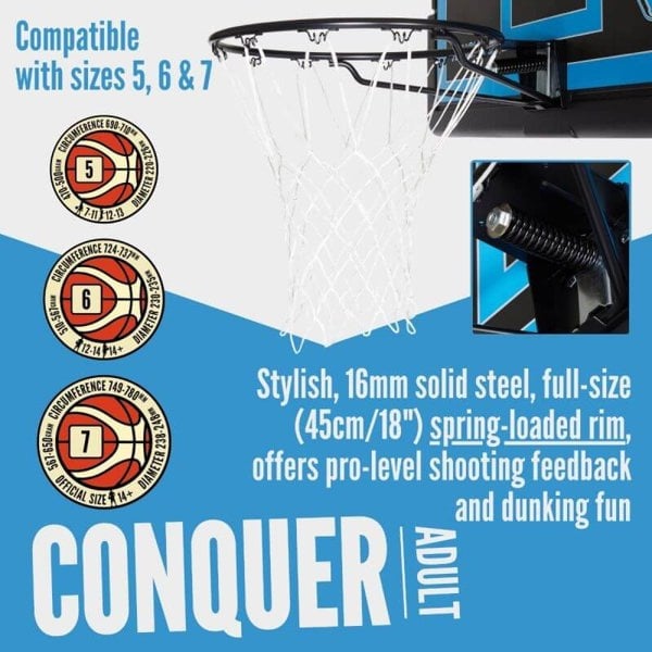 NET1 Conquer Basketball Hoop