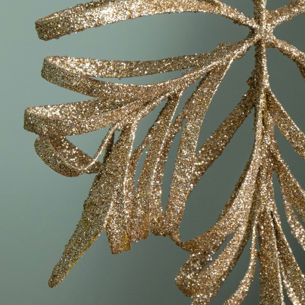 Samuel Alexander 29cm Antique Gold Snowflake Christmas Tree Topper