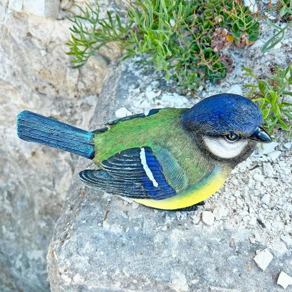 Farmwood Large Blue Tit Bird Garden Ornament