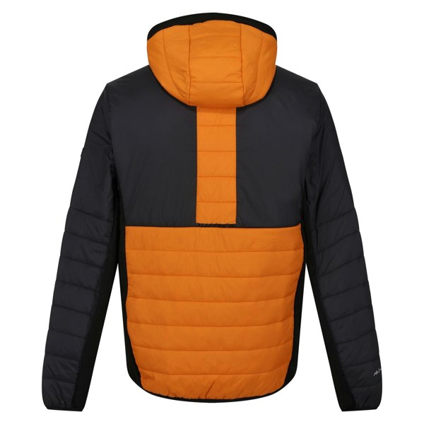 Regatta Men's Trutton II Baffled Padded Jacket - Orange Pepper/Ash