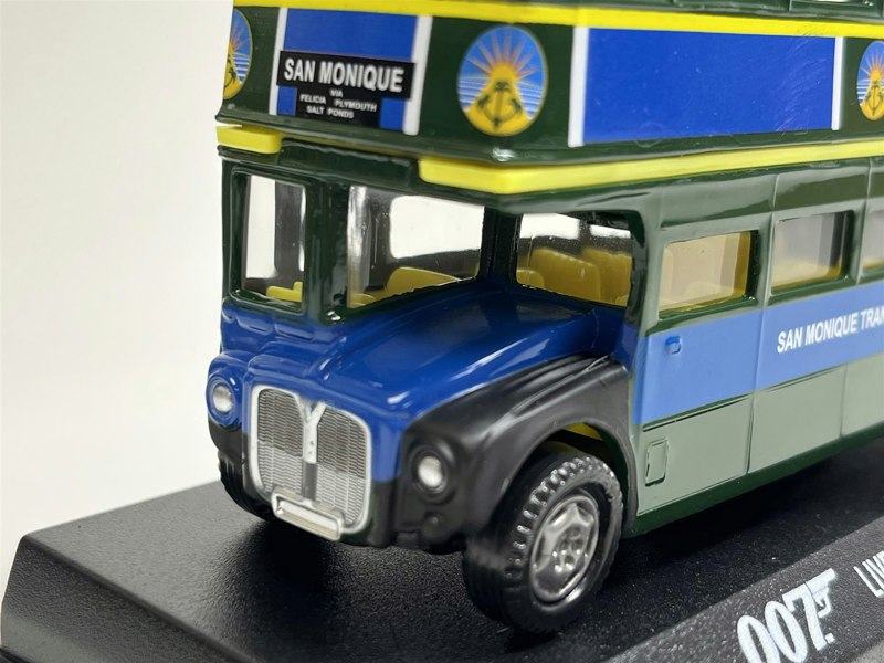 Motormax 007 James Bond Live And Let Die 5 Inch Double Decker Bus Motormax 79846