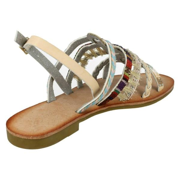 Savannah Ladies Savannah Braided Slingback Sandals