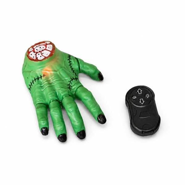 Samuel Alexander 17cm Battery Powered Green Grizzly Moving Halloween Hand with LEDs