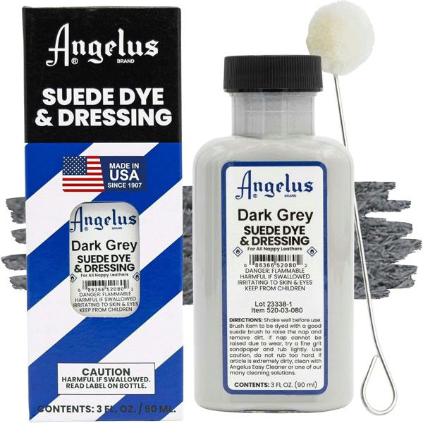 Angelus Suede Dye and Dressing - Restore and Protect Delicate Suede 3oz