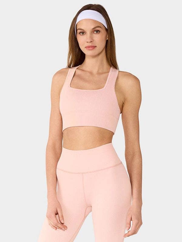 Tavi Seamless Racerback Rib Sports Bra