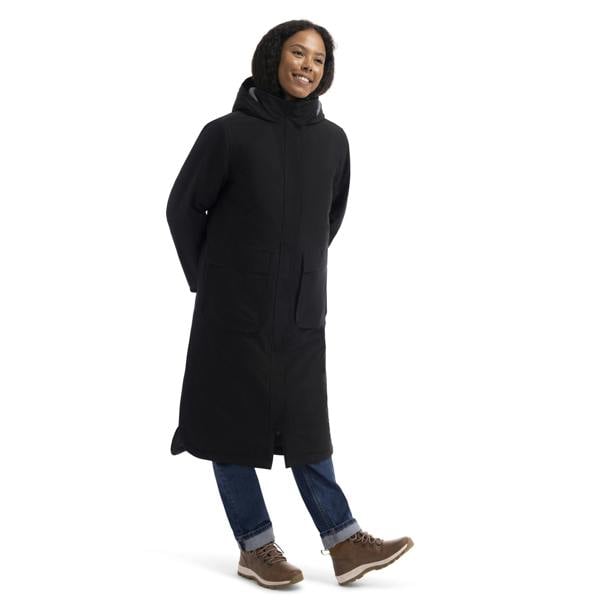 Trespass Womens/Ladies Abby Longline Waterproof Jacket - Black - 