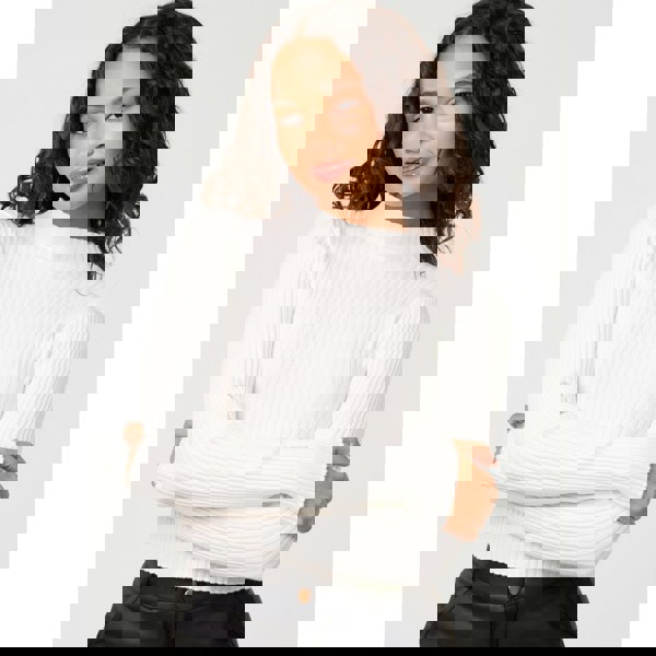 Pink Vanilla Ribbed Jumper